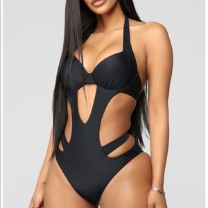 Black Onepiece Swimsuit